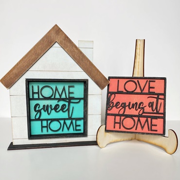 Changeable Home Sign