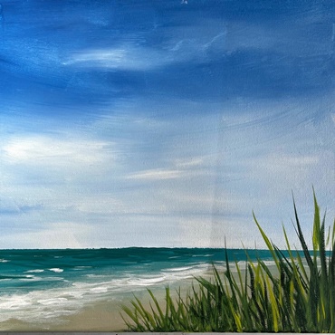 Sandy Beach Painting