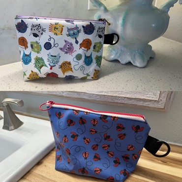 Water Resistant Zipper Pouch