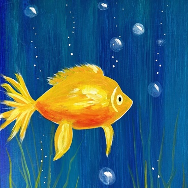 Goldfish Painting