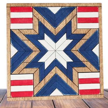 Patriotic Table Decor