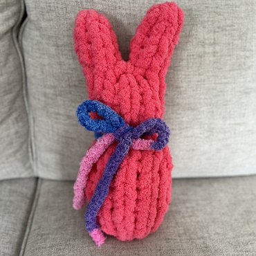 Chunky Hand Knit Bunny